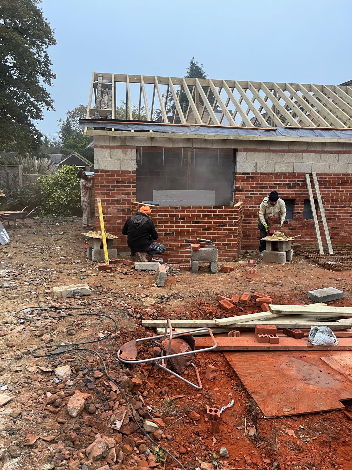 New Bungalow Construction in Woodley project photograph 1