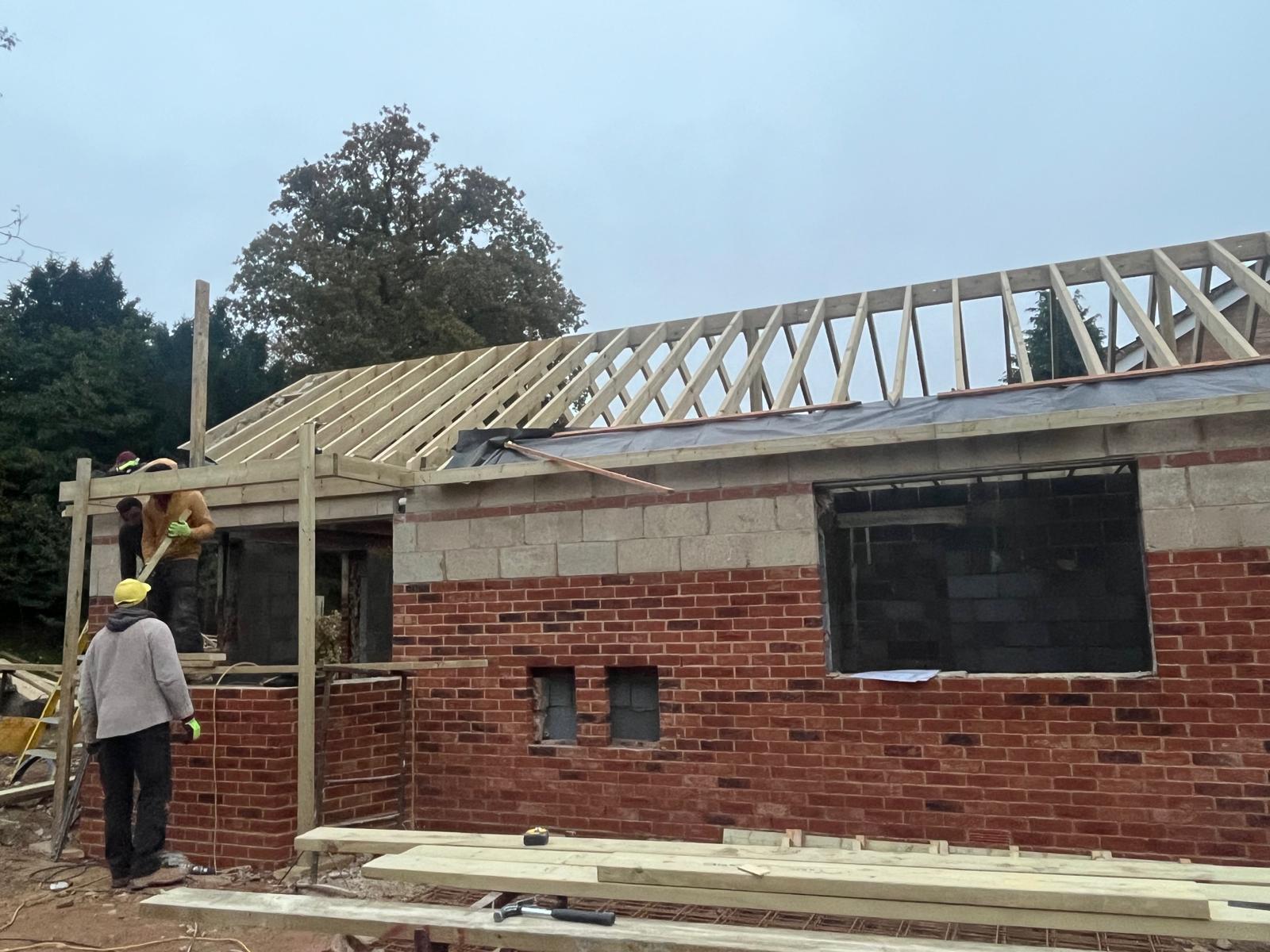 New Bungalow Construction in Woodley project photograph 2